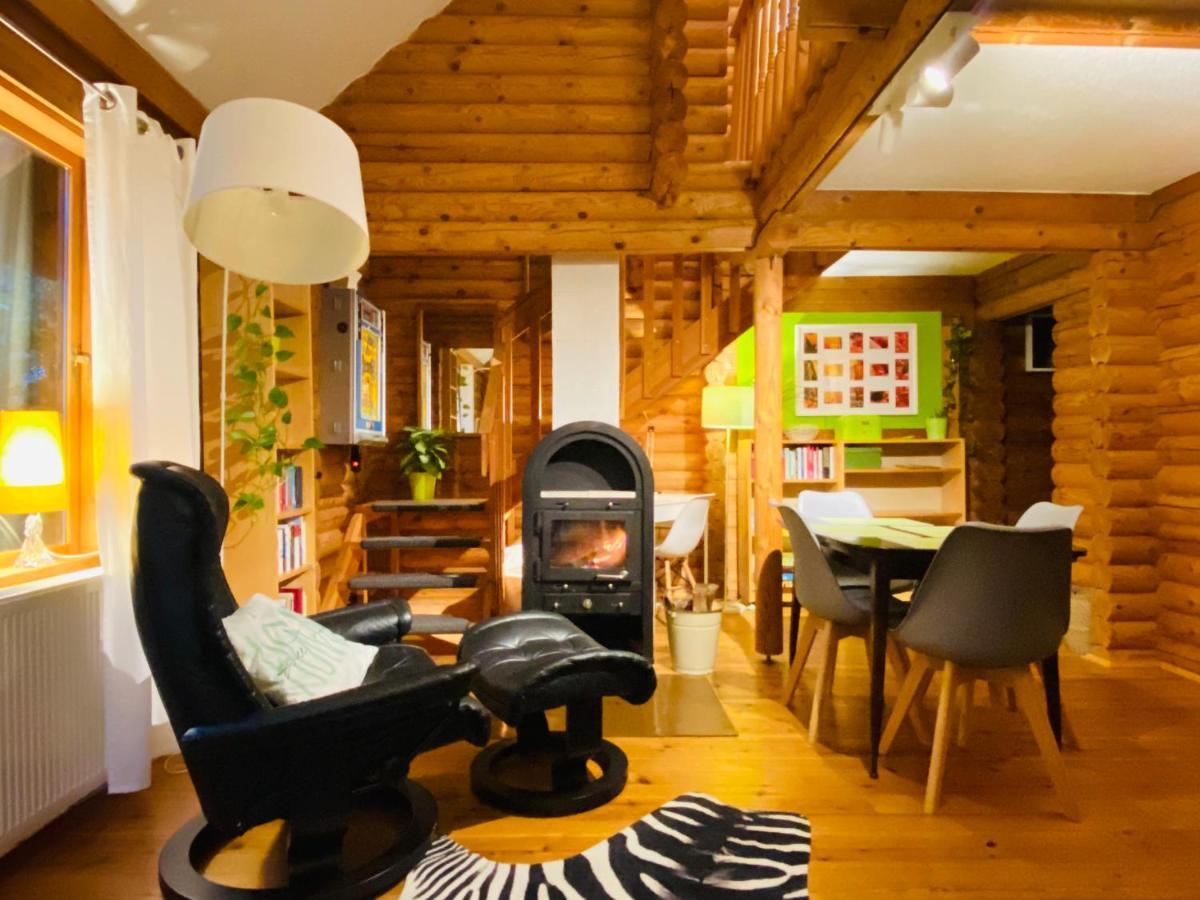 Eifel-Lounge Blockhaus Mit Kamin Garten Balkon Nahe Koeln Therme Bruehl Phantasialand Weilerswist المظهر الخارجي الصورة