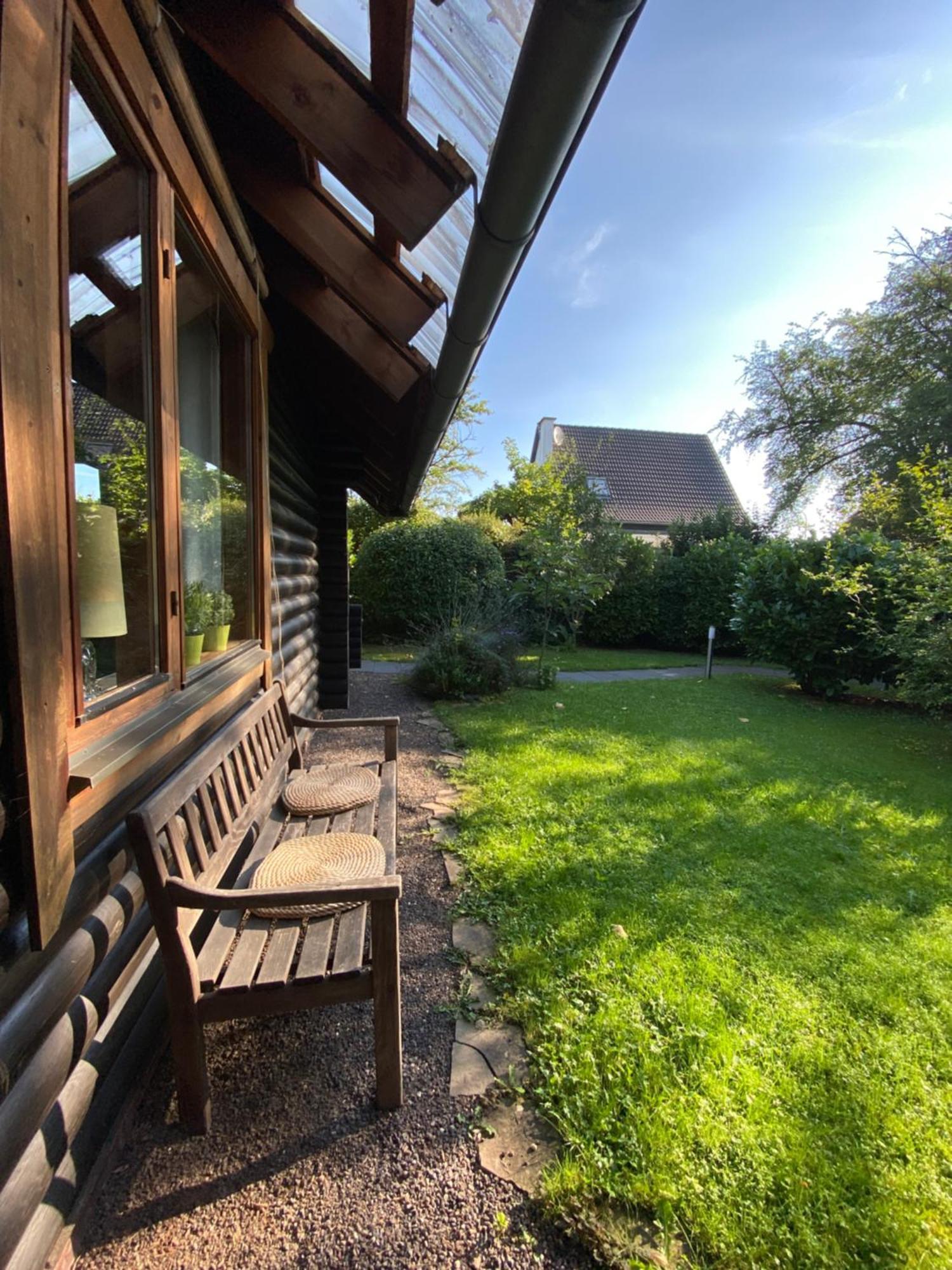 Eifel-Lounge Blockhaus Mit Kamin Garten Balkon Nahe Koeln Therme Bruehl Phantasialand Weilerswist المظهر الخارجي الصورة